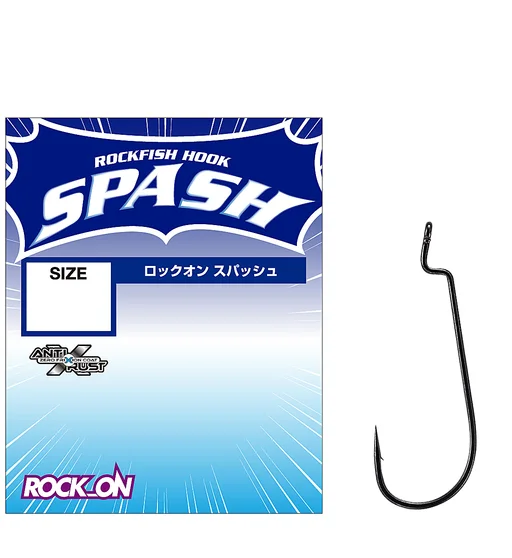 Крючок оффсетный Varivas Rock-On Spash #2 6pcs