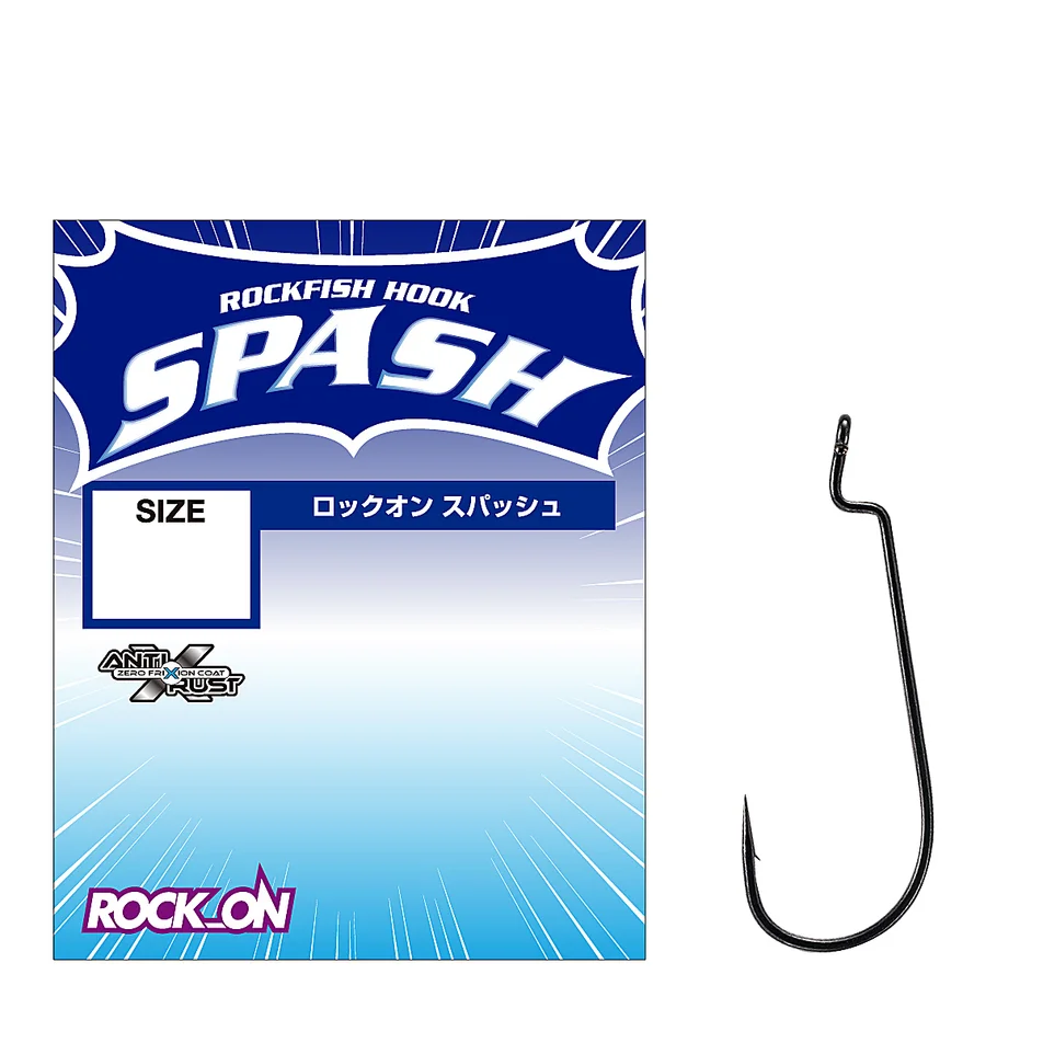 Гачок офсетний Varivas Rock-On Spash #1 6pcs