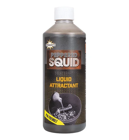 Ликвид Dynamite Baits Squid Liquid Attractant Peppered Squid 500ml