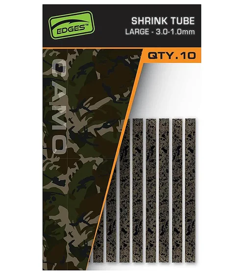 Термоусадочная трубка Fox Edges Camo Shrink Tube L 3.0- 1.0mm 10pcs