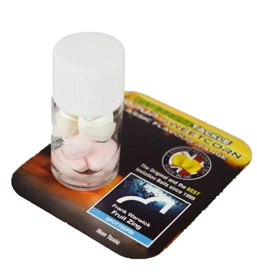 Искусственная кукуруза Enterprise Tackle Pop-Up Spotted Fin Fruit Zing Pink/Wthite