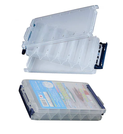 Коробка Meiho Reversible 120 200х126х36mm clear