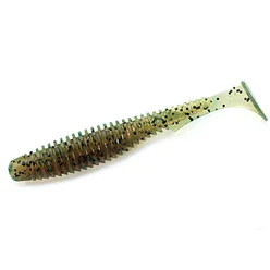 Силікон FishUp U-Shad 2" 10pc #017 Motor Oil/Red