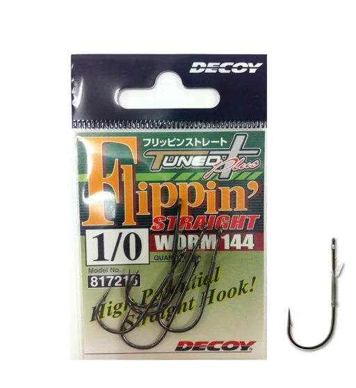 Гачок Decoy Worm 144 Flippin Straight #1/0 5pcs
