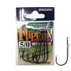 Крючок Decoy Worm 144 Flippin Straight #5/0 4pcs