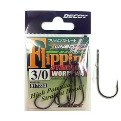 Крючок Decoy Worm 144 Flippin Straight #3/0 4pcs