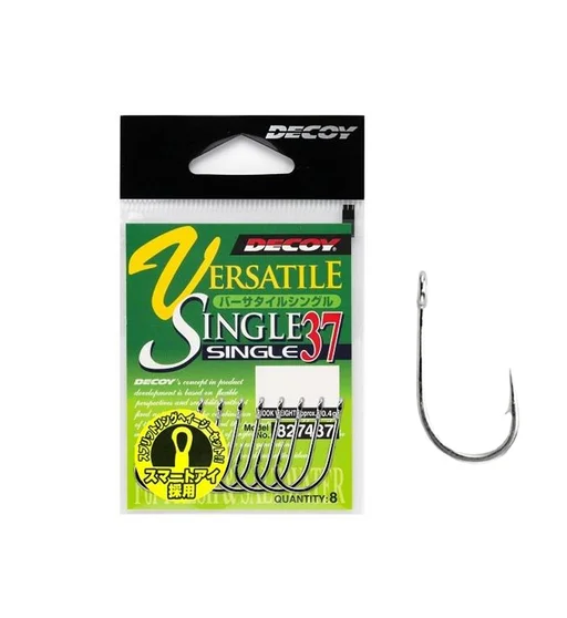 Гачок Decoy Single 37 Versatile single #4 8pcs