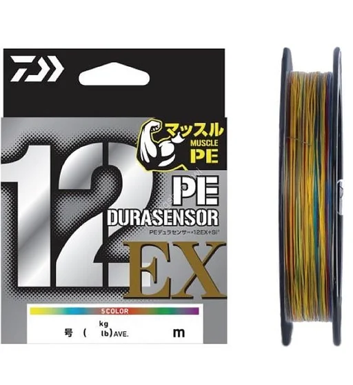 Шнур Daiwa UVF PE Dura Sensor 12EX+SI3 400m 5C 25kg 0.26mm #3.0