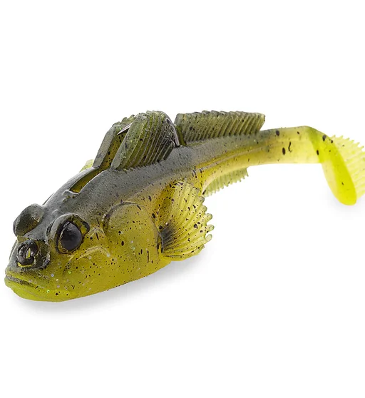 Оснащенный силикон ZMAN Gobius 3" 10.5g #Hot Snakes