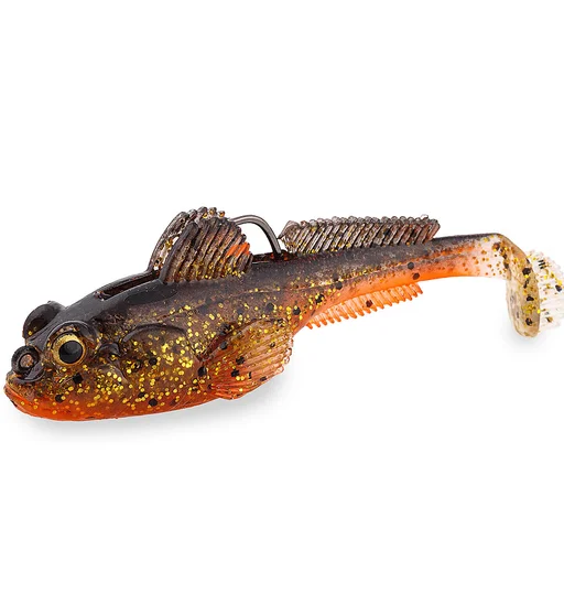 Оснащенный силикон ZMAN Gobius 3" 10.5g #Perch