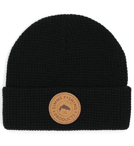 Шапка Simms Everyday Waffle Knit Beanie Black