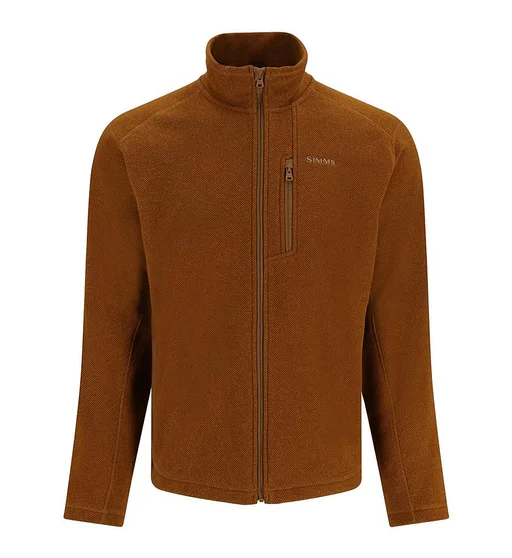 Кофта Simms Rivershed Full Zip Cobia Heather XXL