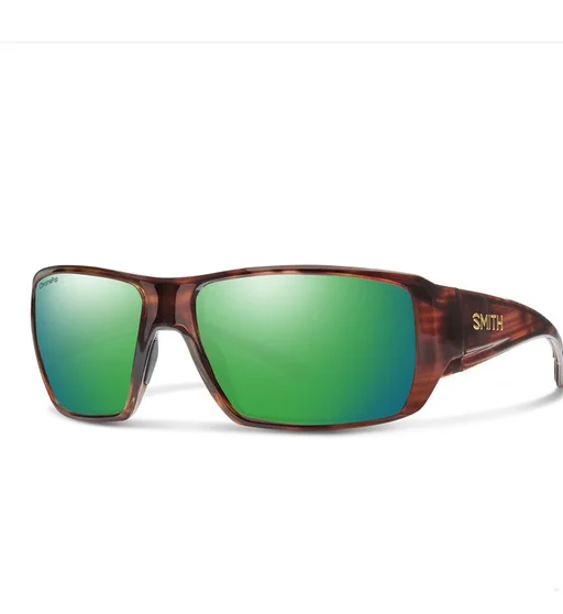 Окуляри сонцезахисні Smith Optics Guide's Choice XL Tortoise Polar Green Mirror