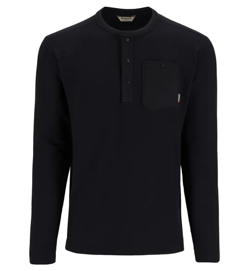 Реглан Simms Highline Henley Black M