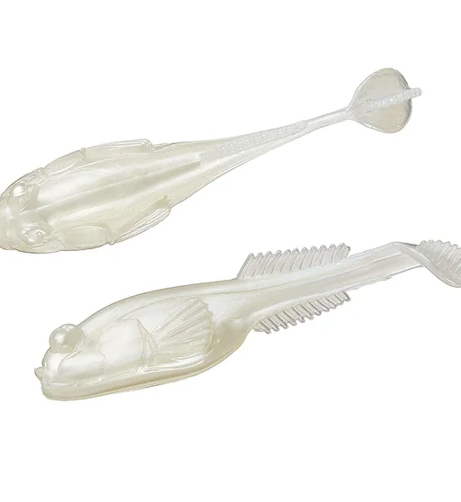 Плавающий силикон ZMAN TRD Gobyz 2.4" 6pc #Pearl