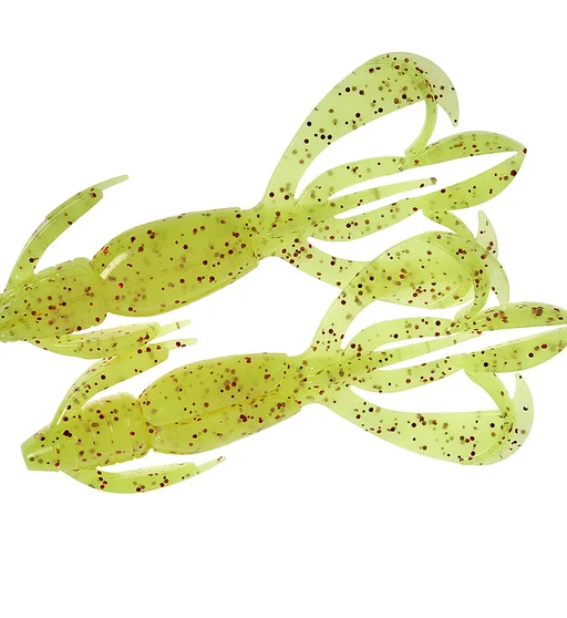 Силикон Keitech Crazy Flapper 2" pal#01 Chartreuse Red flk