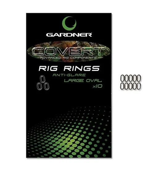 Колечка для гачків Gardner Rig Rings Oval 4.5mm 10pc