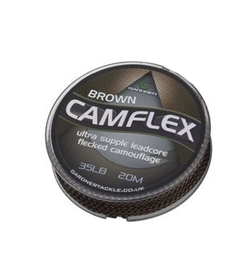 Лідкор Gardner Leadcore Camflex 35Ib 15.9kg 20m Camo brown