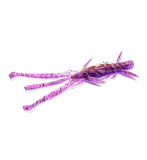 Силикон FishUp Shrimp 4.5" 7pc #016 Lox/Green & Black
