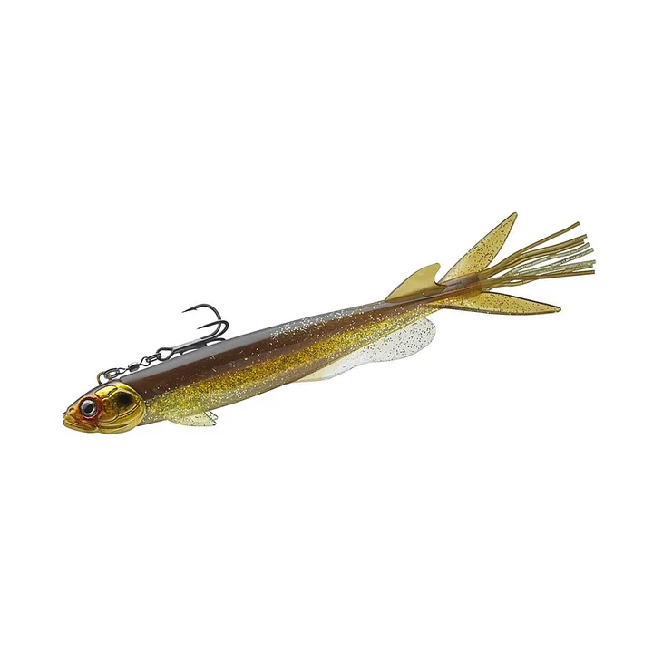 Силикон оснащенный Daiwa Prorex V-Marley Pelagic Shad 210mm 80g #Golden Shiner