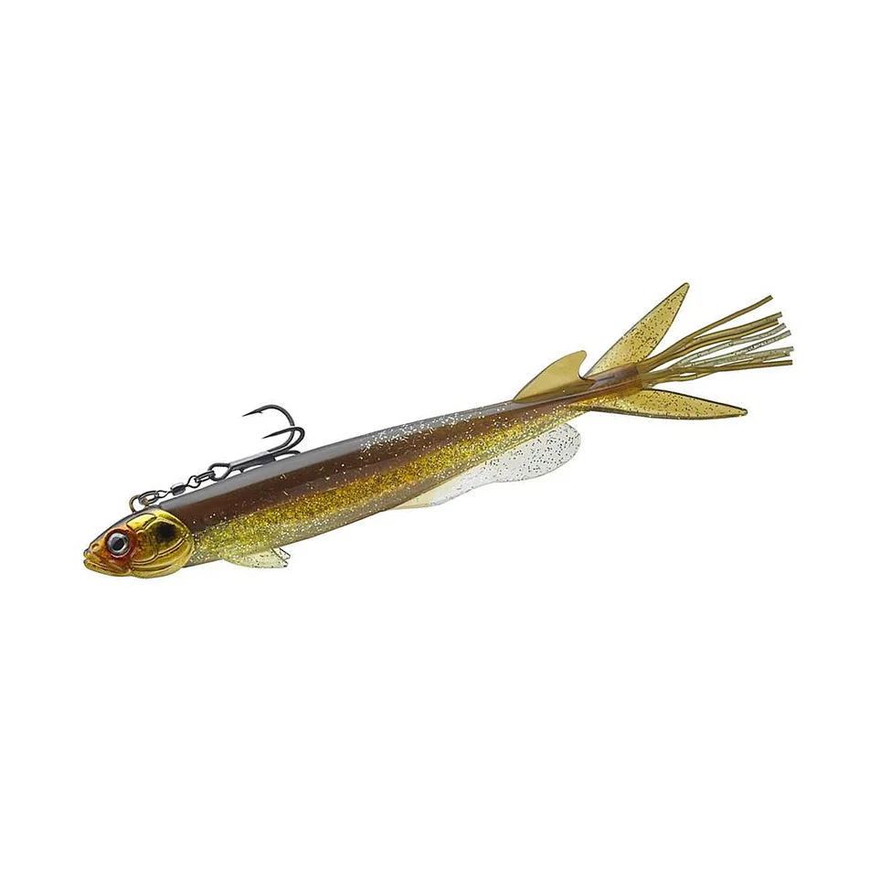 Силикон оснащенный Daiwa Prorex V-Marley Pelagic Shad 210mm 80g #Golden Shiner