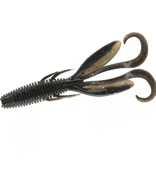 Силикон Daiwa Steez Hog 56mm 10pcs #Blue Crawfish