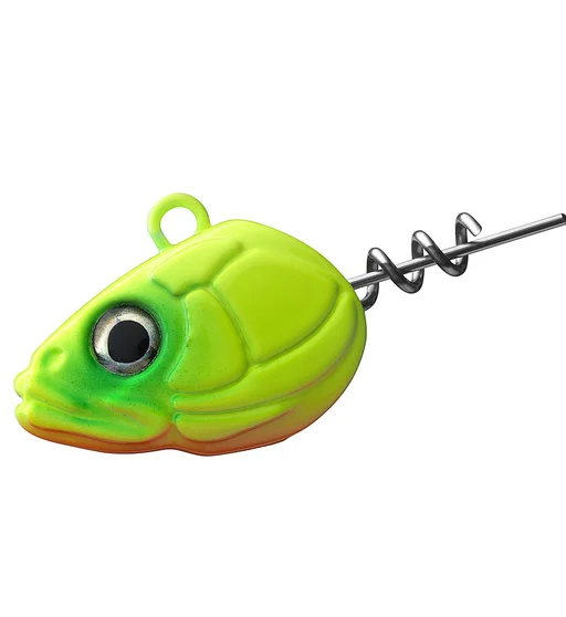 Вантаж штопор Daiwa Prorex Pelagic Screw-Head Lead Free 40g #Chartreus