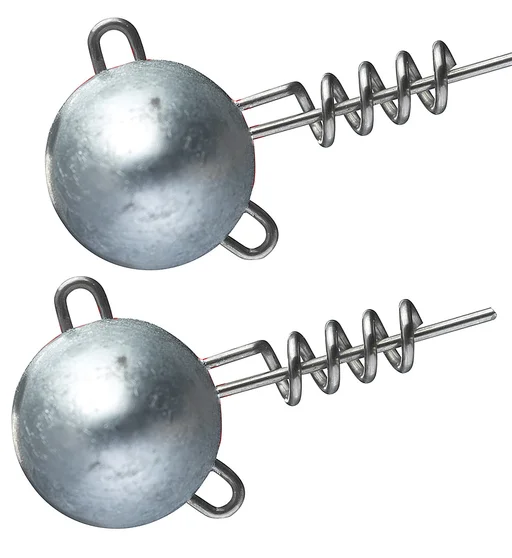 Груз штопор Daiwa Prorex Round Screw-in Jig Head Lead Free 28g 2pcs