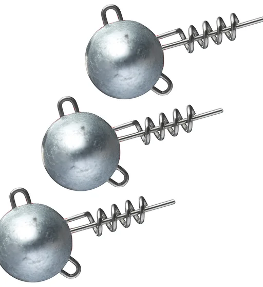 Груз штопор Daiwa Prorex Round Screw-in Jig Head Lead Free 7g 3pcs