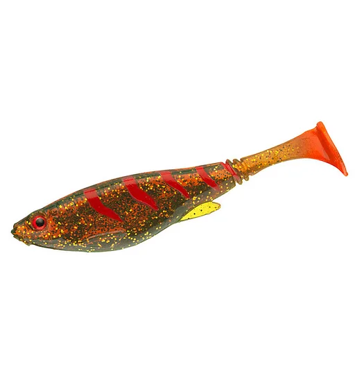 Силикон Daiwa Prorex Belly Shad 110mm 12g #Motor Oil Tiger