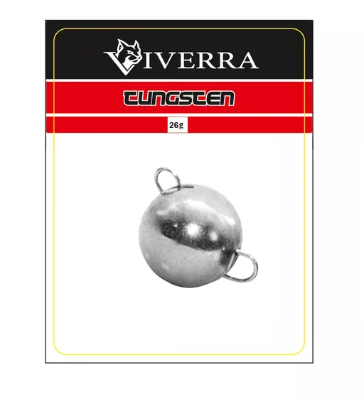 Розбірна вольфрамова чебурашка Viverra 26g Electroplated silver (1шт)