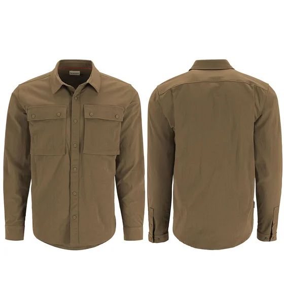 Рубашка Simms Lodge Work Shirt Driftwood M фото 1