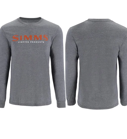 Реглан Simms Logo Shirt LS Athletic Heather XL