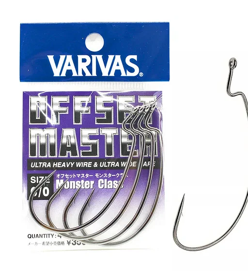 Гачок офсетный Varivas Offset Master Monster t Class #6/0 4pcs