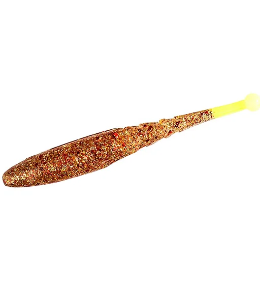 Плавающий силикон ZMAN Big Ballerz 4" 5pc #Gold fIre