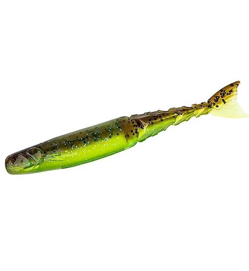 Плавающий силикон ZMAN Chattershad 3.5" 5pc #Hot Snakes