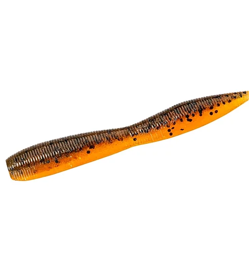Плавающий силикон ZMAN TRD Fattyz 3.25" 8pc #Green Pumpkin Orange