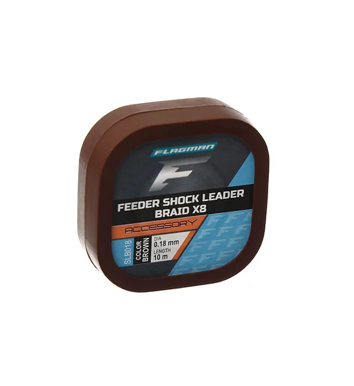 Шоклідер Feeder Shock Leader Braid X8 0.18мм 10м