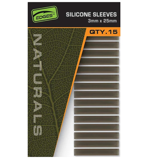 Силиконовые трубочки Fox Edges Silicone Sleeves 3mm x 25mm 15pcs