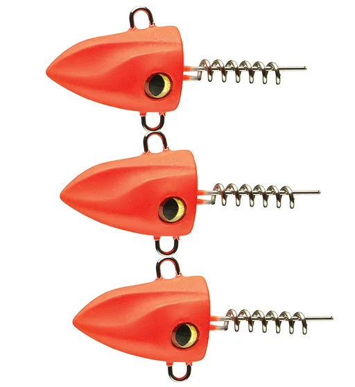 Вантаж штопор Daiwa Prorex Screw-In Pelagic Head 30g 3pcs #Matt Orange