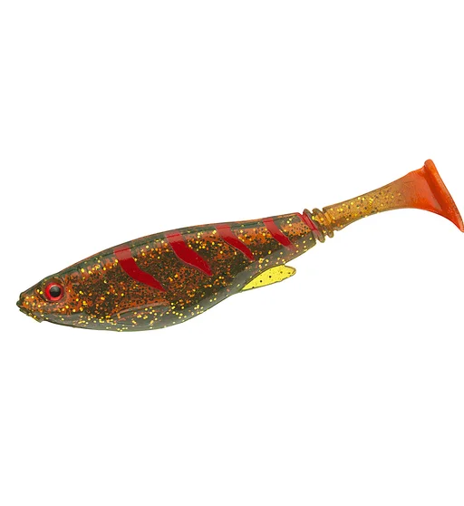 Силикон Daiwa Prorex Belly Shad 85mm 4g #Motor Oil Tiger