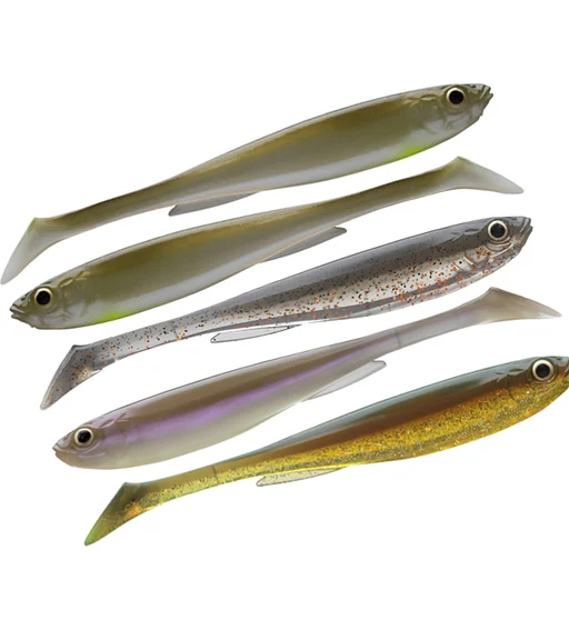 Силикон Daiwa Prorex Slim Shady Nature Set 75mm 3.3g 5pcs #Color Mix 1