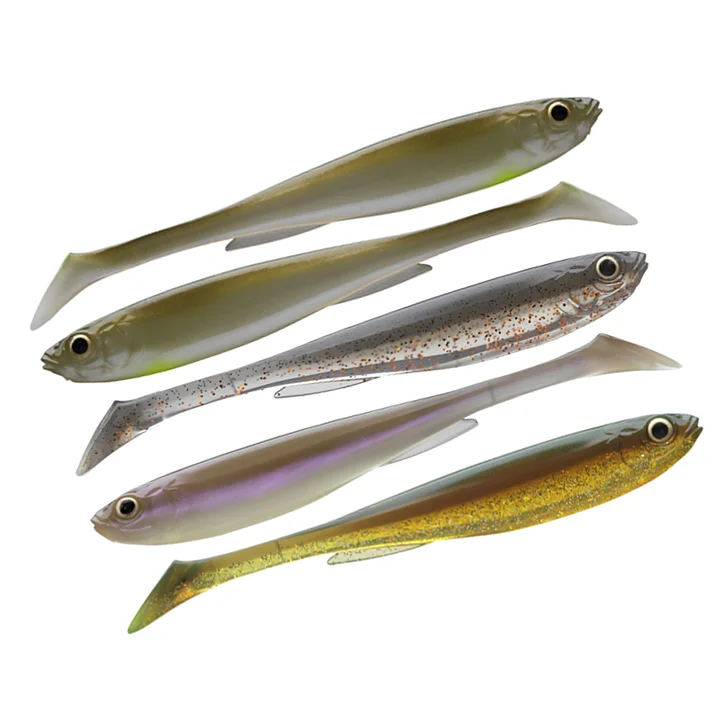 Силикон Daiwa Prorex Slim Shady Nature Set 75mm 3.3g 5pcs #Color Mix 1