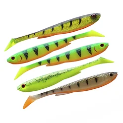 Силикон Daiwa Prorex Slim Shady Flash Set 75mm 3.3g 5pcs #Color Mix 2