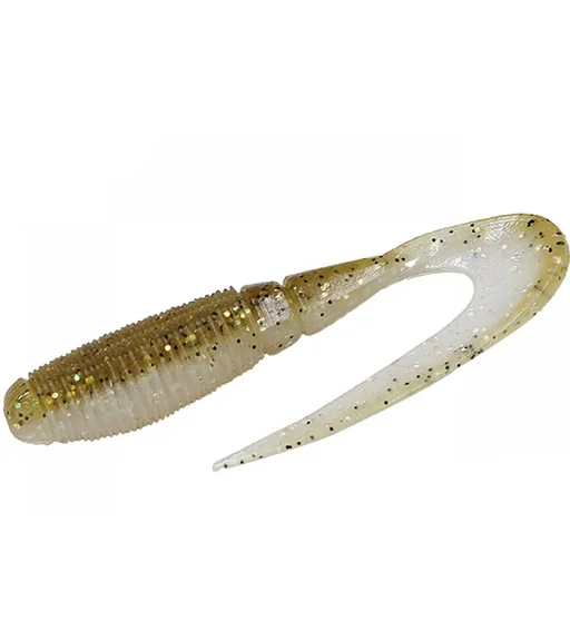 Силикон Jackall Rhythm Grub 2.4" 5pcs #Prism Shad