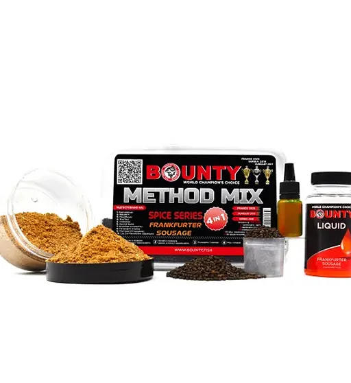 Прикормка Bounty Method Mix4in1 Frankfurter Sousage