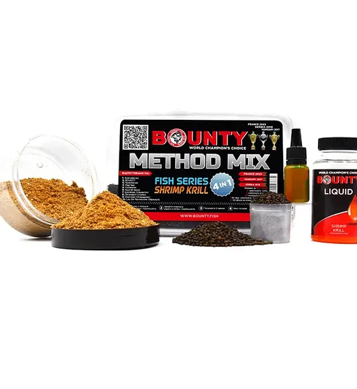 Прикормка Bounty Method Mix4in1 Shrimp Krill