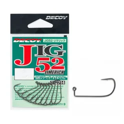 Крючок Decoy Jig-52 Limerick Jig Hook #3 9pcs