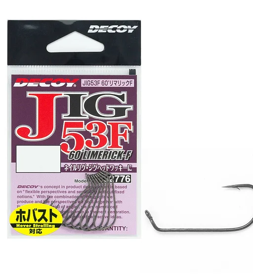 Гачок Decoy 60° Limerick-F JIG53F #4 9pcs