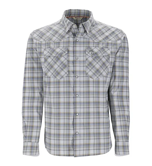 Сорочка Simms Brackett Shirt Sterling Plaid L